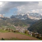 Ausblick vom Tublahof, Wolkenstein im Grödnertal, Südtirol - Mai 2010