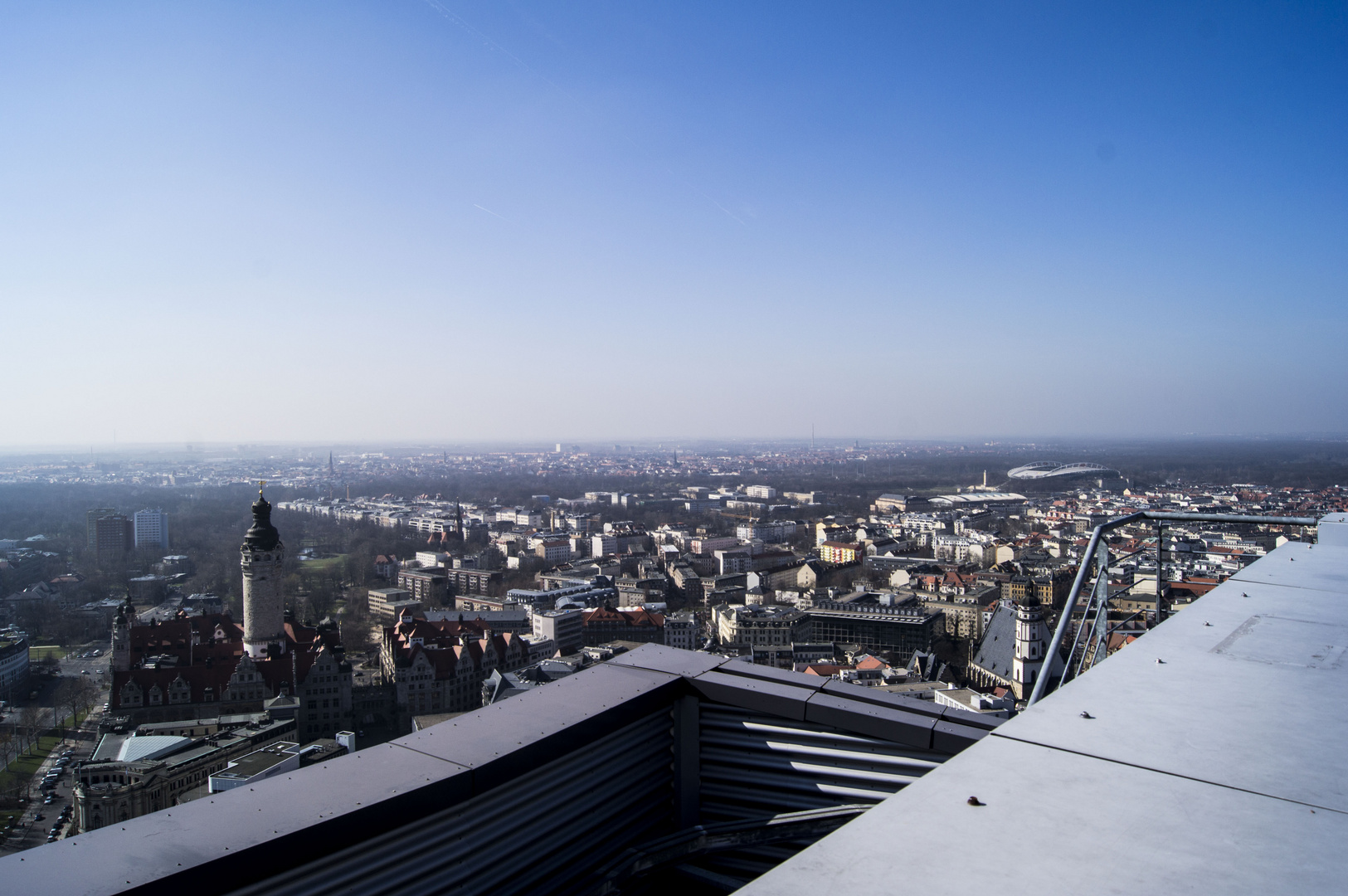 Ausblick vom Uniriesen aus...