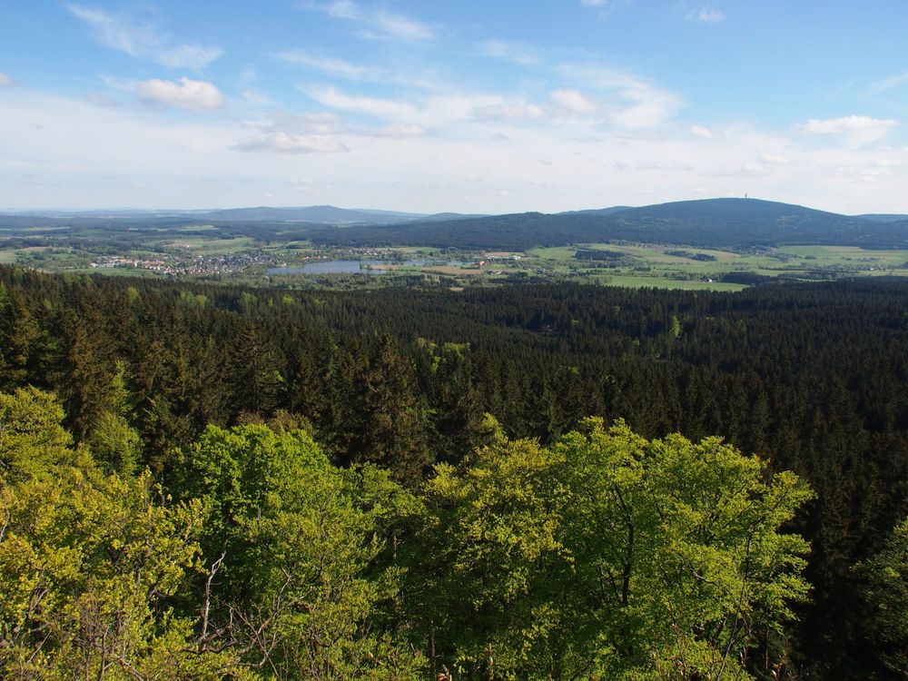 Ausblick vom Waldstein