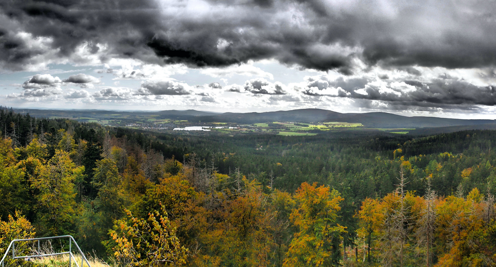 Ausblick vom Waldstein