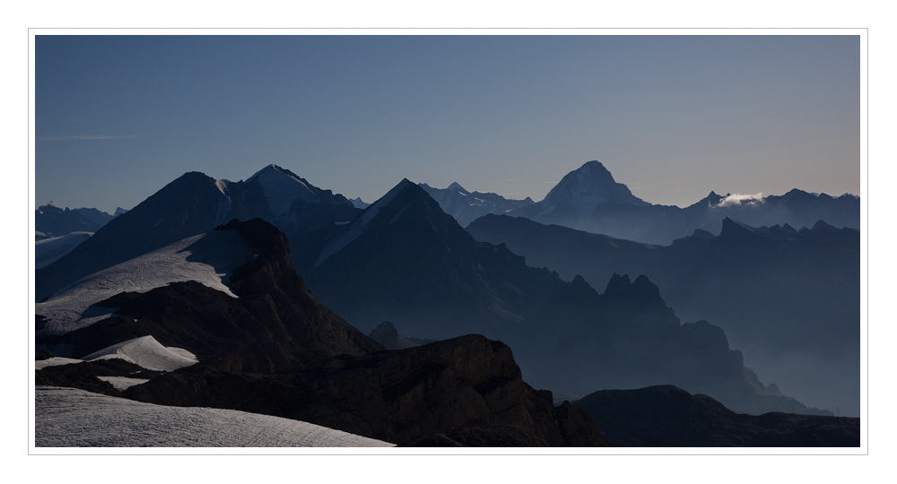 Ausblick vom Wildstrubel