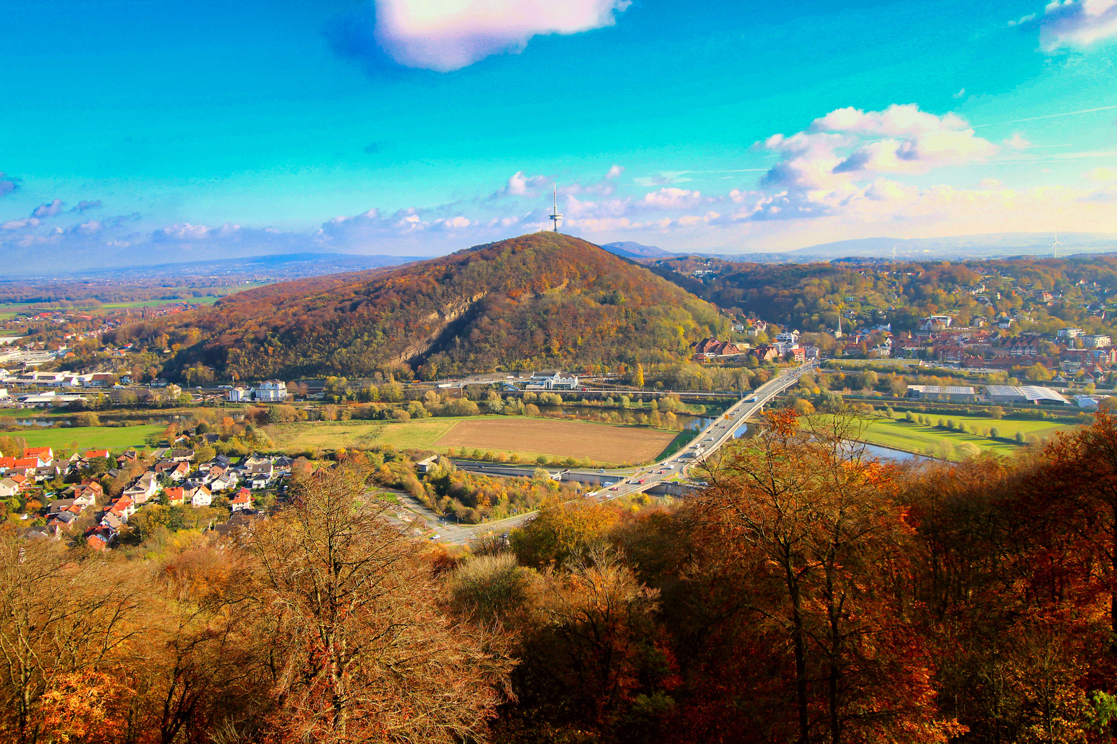 Ausblick vom Wittekindsberg