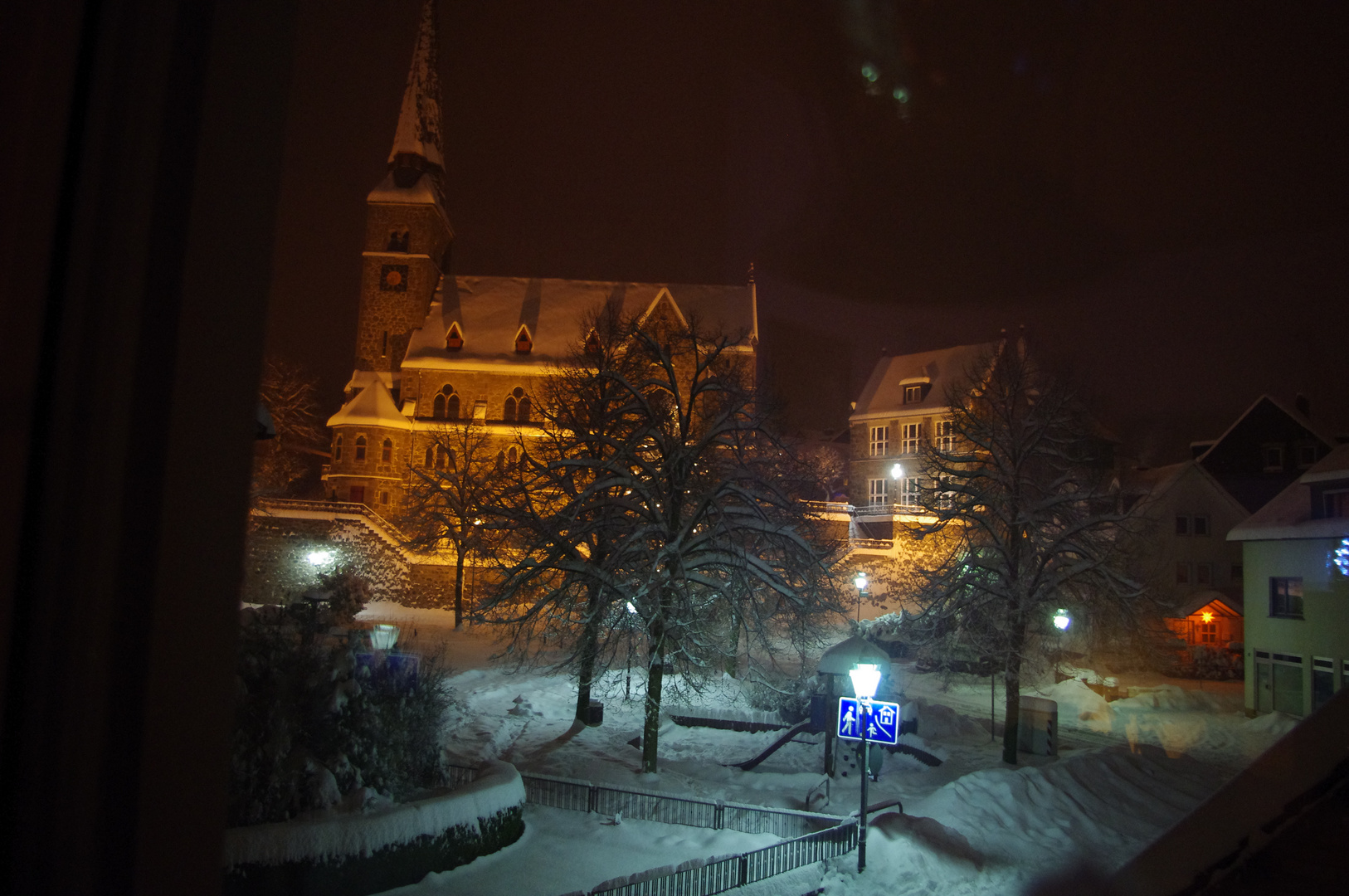 Ausblick vom Wohnzimmer