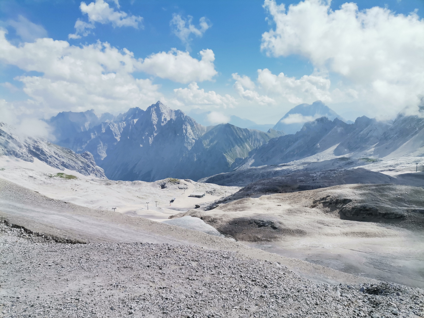 Ausblick vom Zugspitzplatt