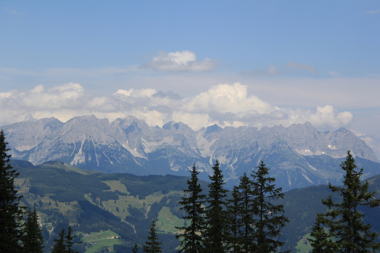 Ausblick von 1800 Meter auf 3000 Meter