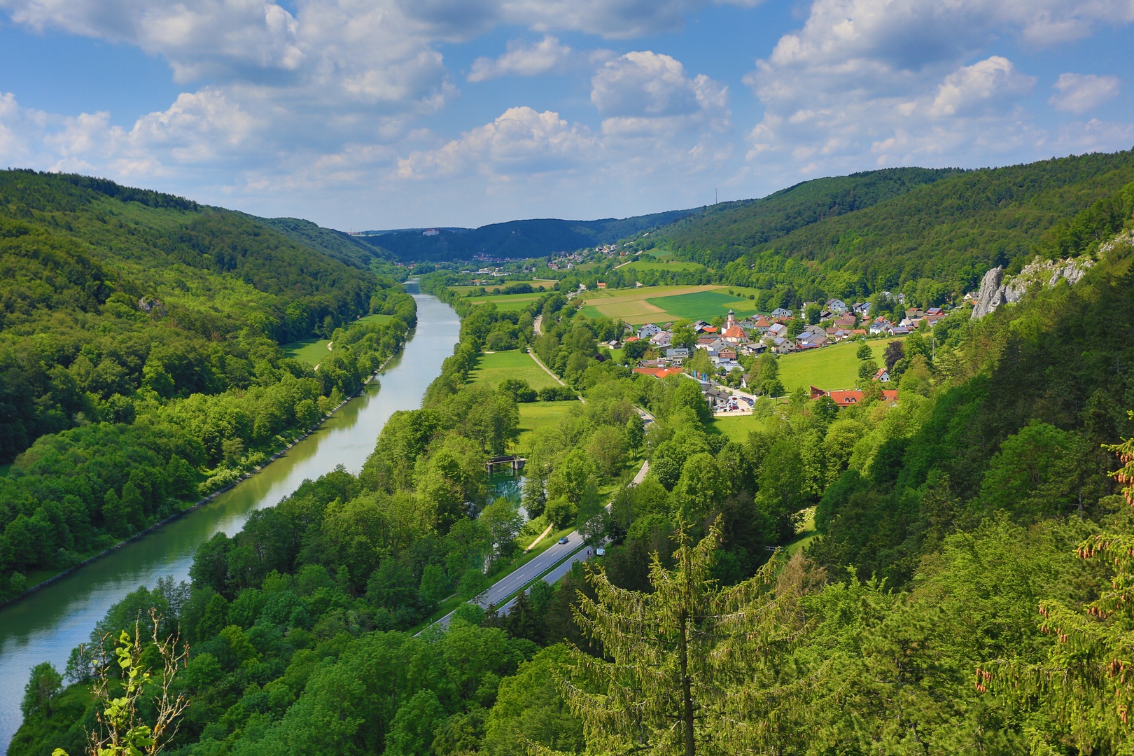 Ausblick von Burg Prunn