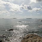 Ausblick von Corsica auf Sardinien