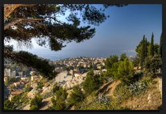 Ausblick von der Basilika zum Meer