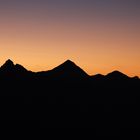 Ausblick von der Bordier-Hütte (Kanton Wallis)