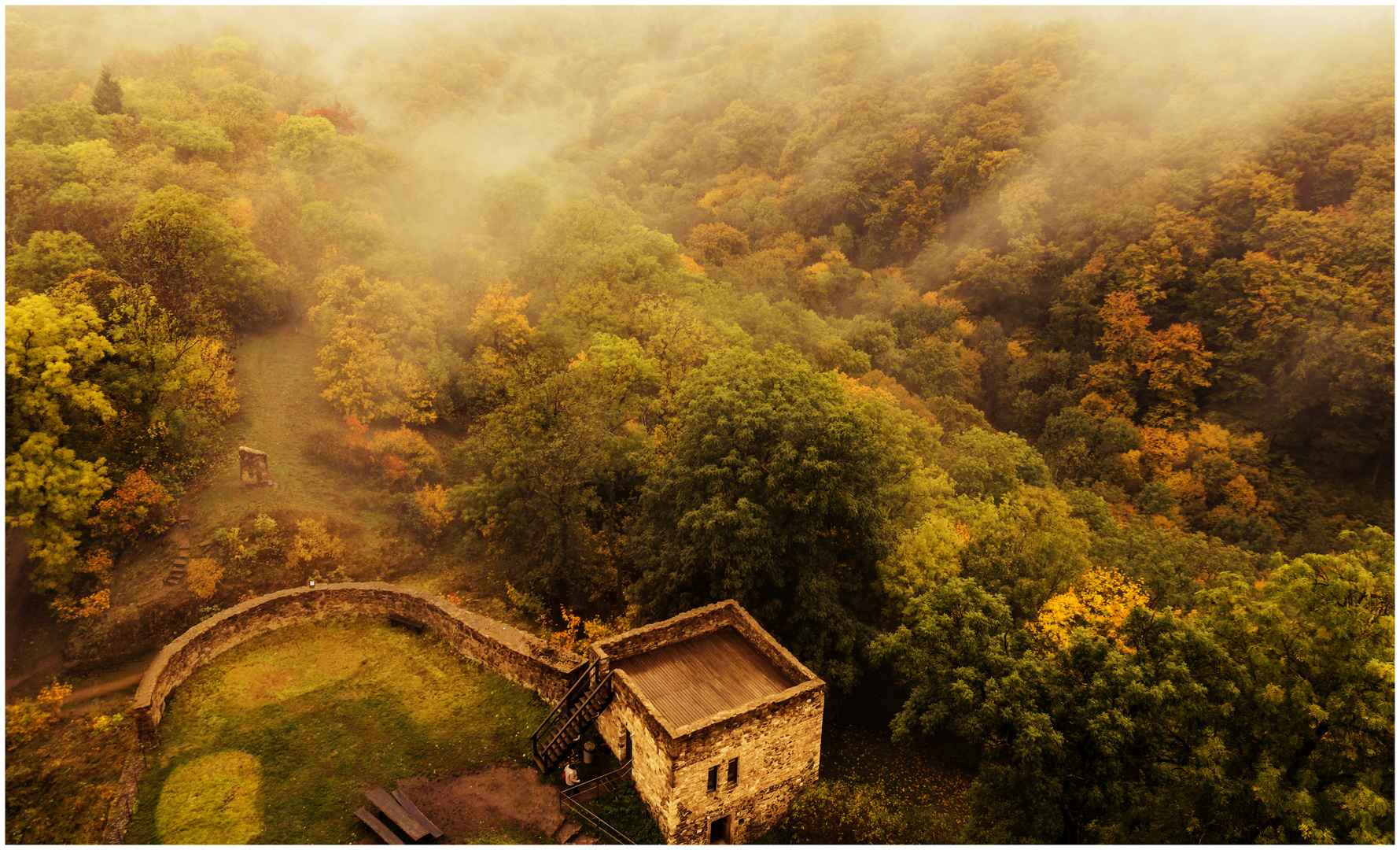 Ausblick von der Burg Falkenstein