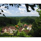 Ausblick von der Burg Hohenstein