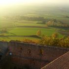 Ausblick von der Feste Otzberg in der Herbstsonne