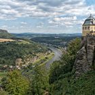 Ausblick von der Festung Königstein 