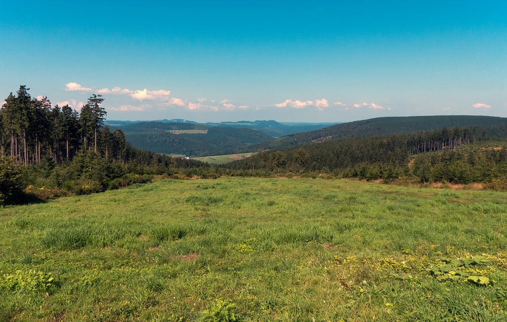 Ausblick von der Hochheidehütte