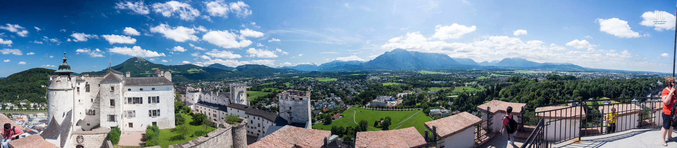 Ausblick von der Hohensalzburg