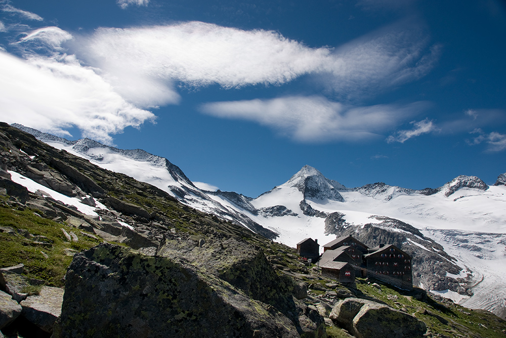 Ausblick von der Kürsingerhütte