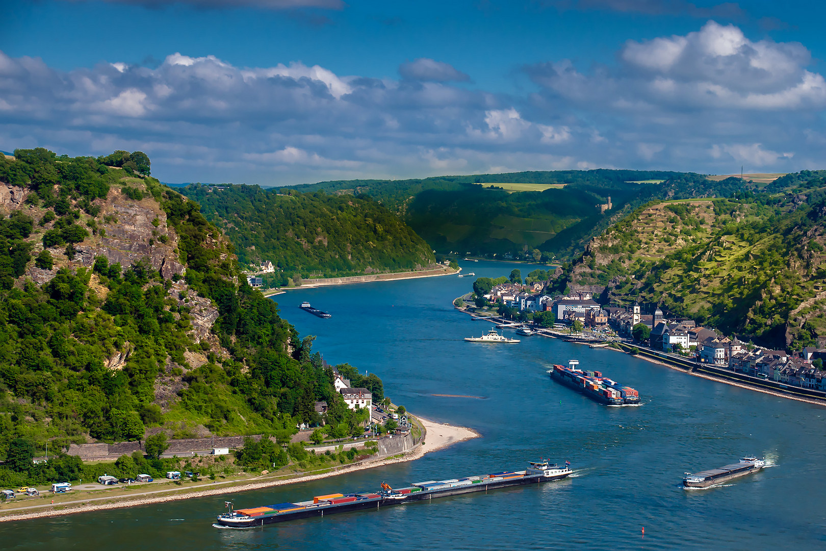 Ausblick von der Loreley