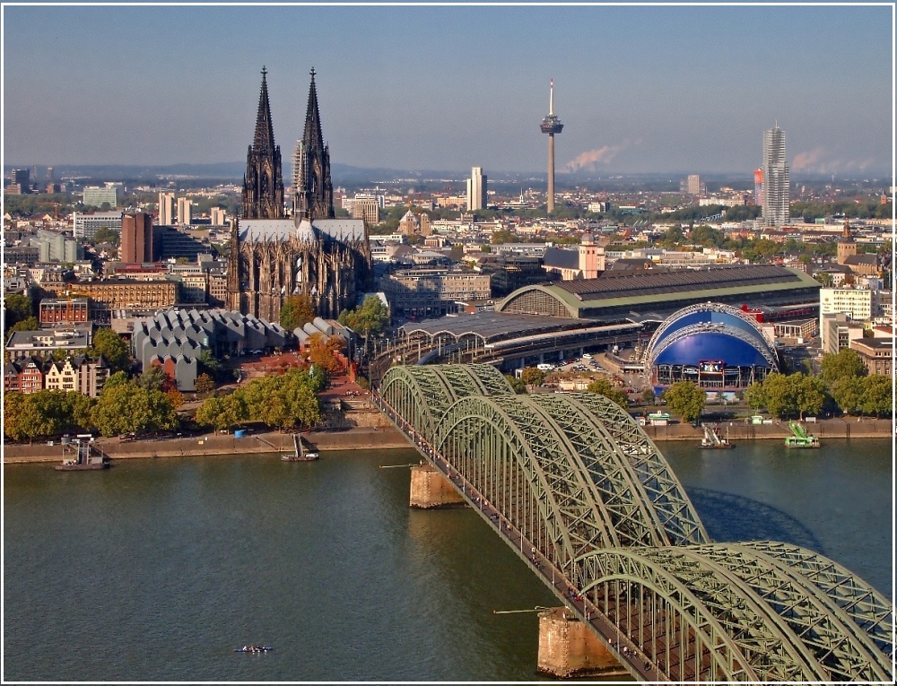 Ausblick von der LVR-Panorama-Aussichtsplattform