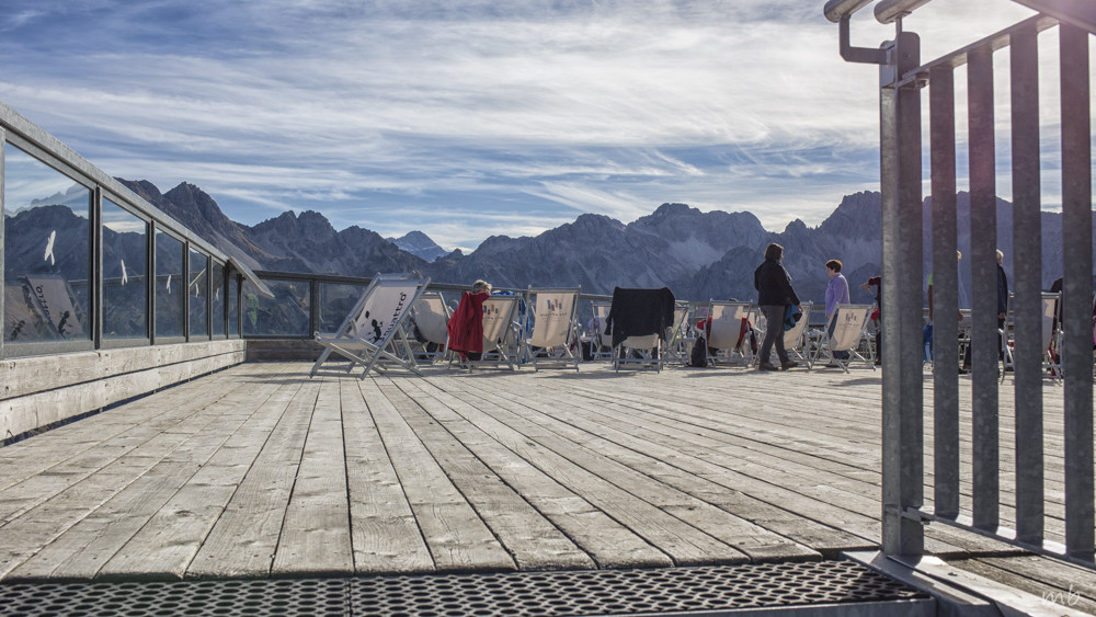 Ausblick von der Mittelstation Fellhornbahn