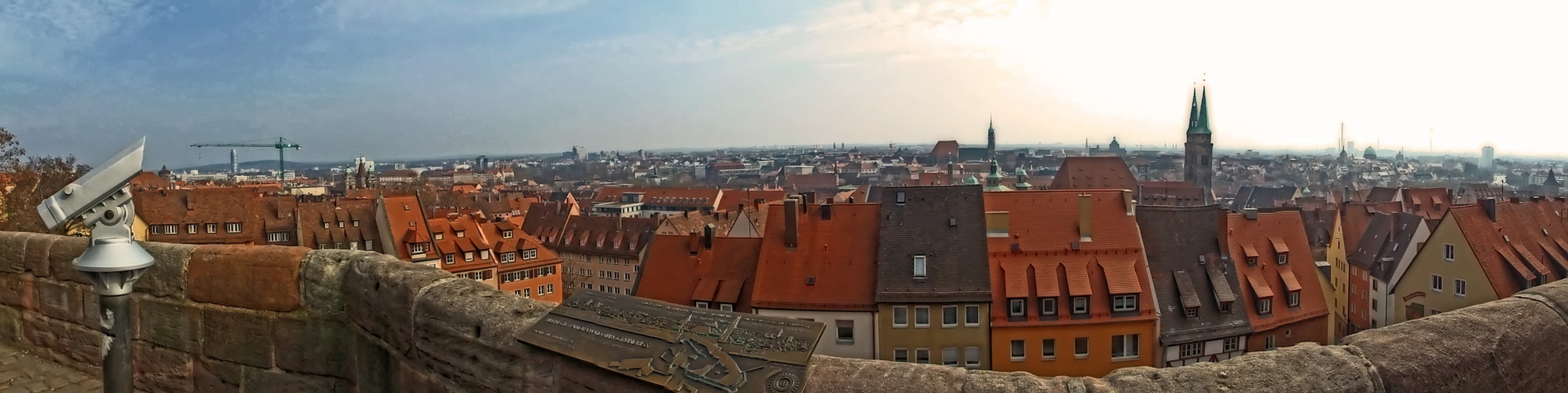 A°U°S°B°L°I°C°K° von der Nürnberger Burg