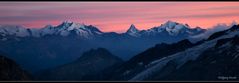 Ausblick von der Oberaarhütte