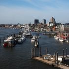 Ausblick von der Plaza der Elbphilharmonie