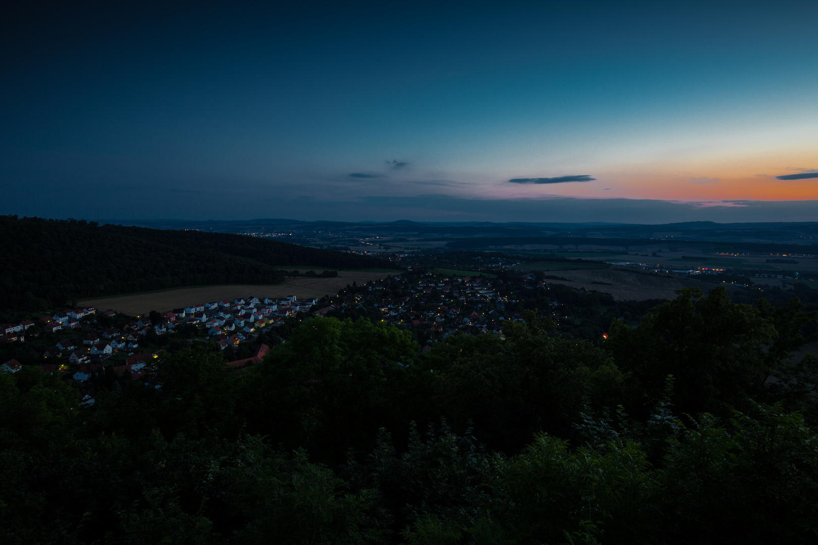 Ausblick von der Plesse