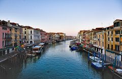 Ausblick von der Rialto-Brücke