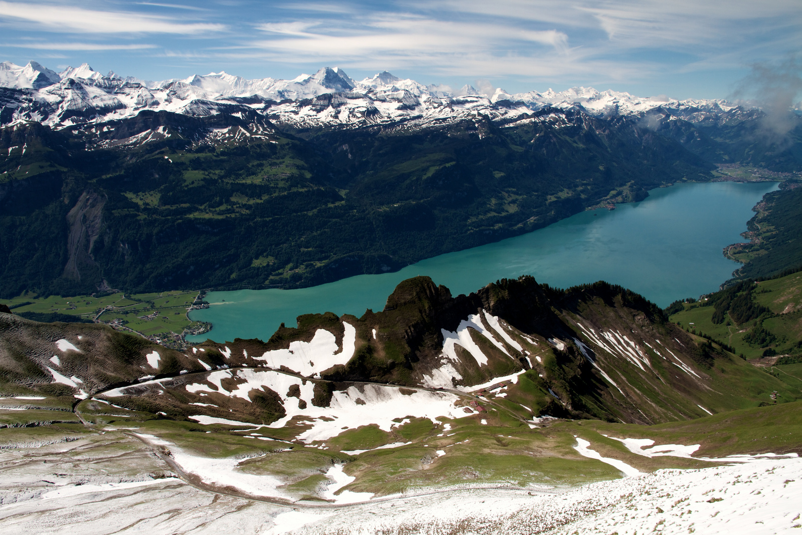 Ausblick von der Rothornspitze