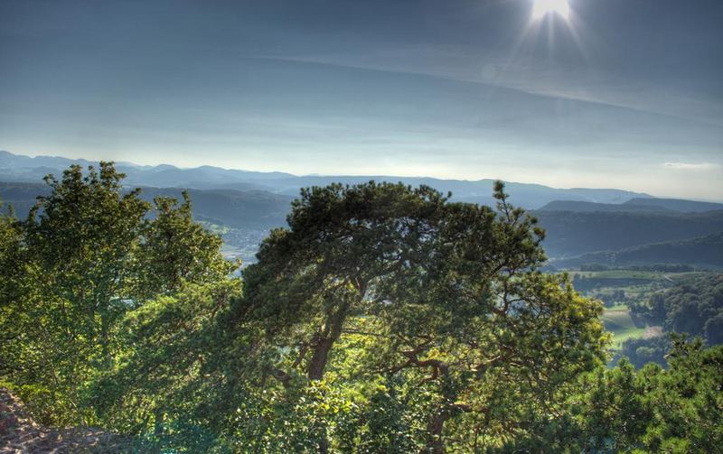 Ausblick von der Ruine Bischofsstein 2