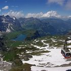 Ausblick von der Sation Stand / Titlis / Engelberg