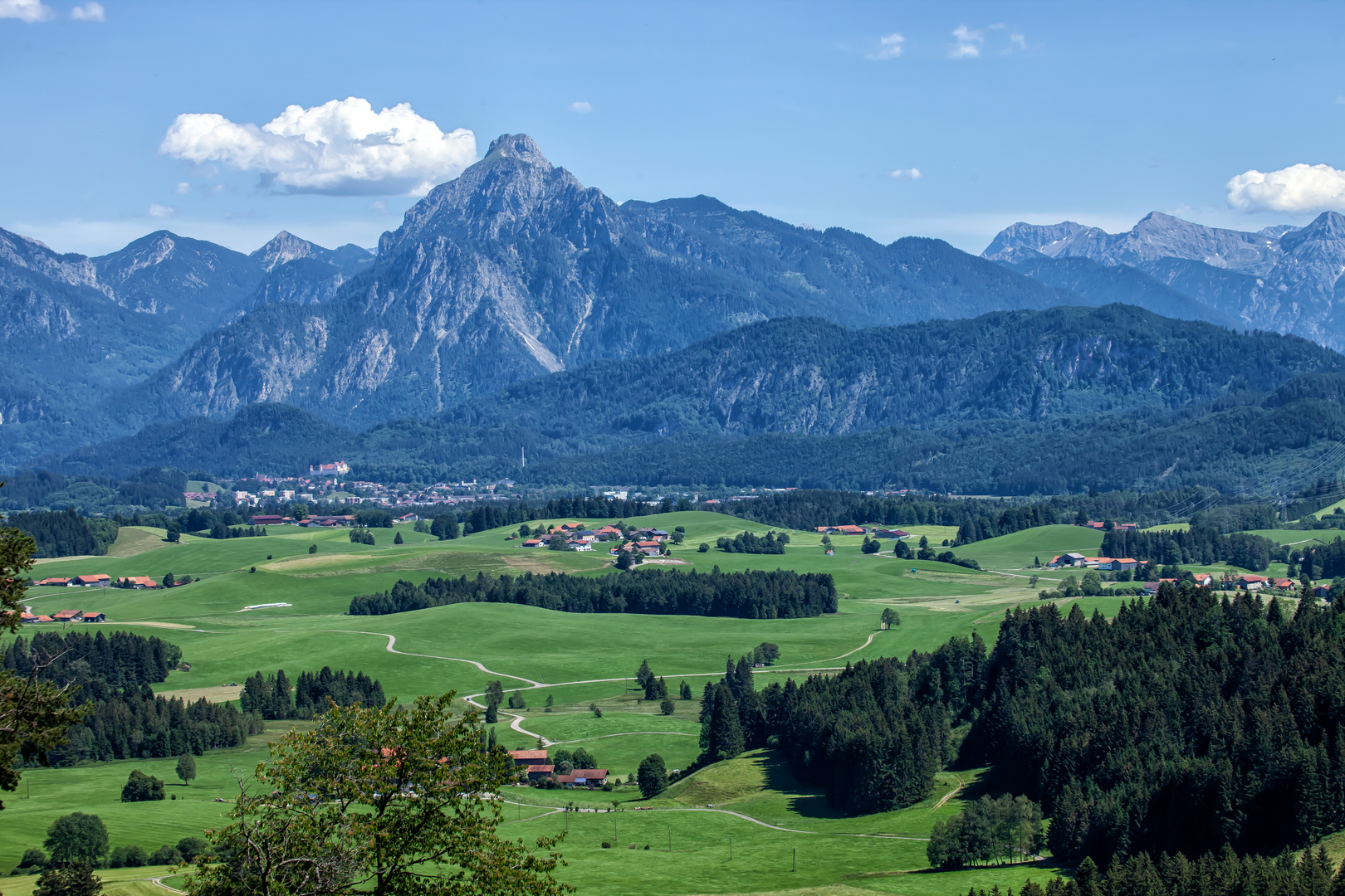 Ausblick von der Schlossberg Alm