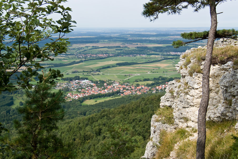 Ausblick von der Schwäbischen Alb