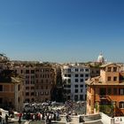 Ausblick von der spanischen Treppe