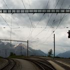 Ausblick von der Station Alp Grüm