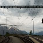 Ausblick von der Station Alp Grüm