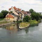 Ausblick von der Steinernen Brücke Regensburg 