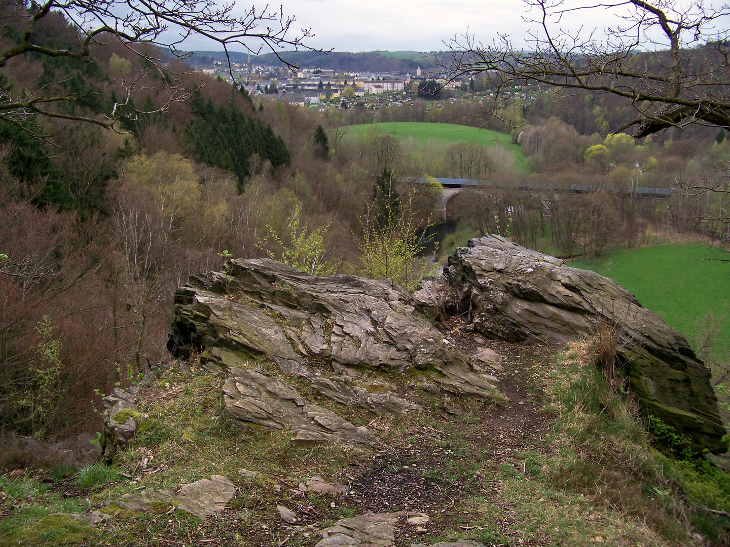 Ausblick von der Teufelskanzel