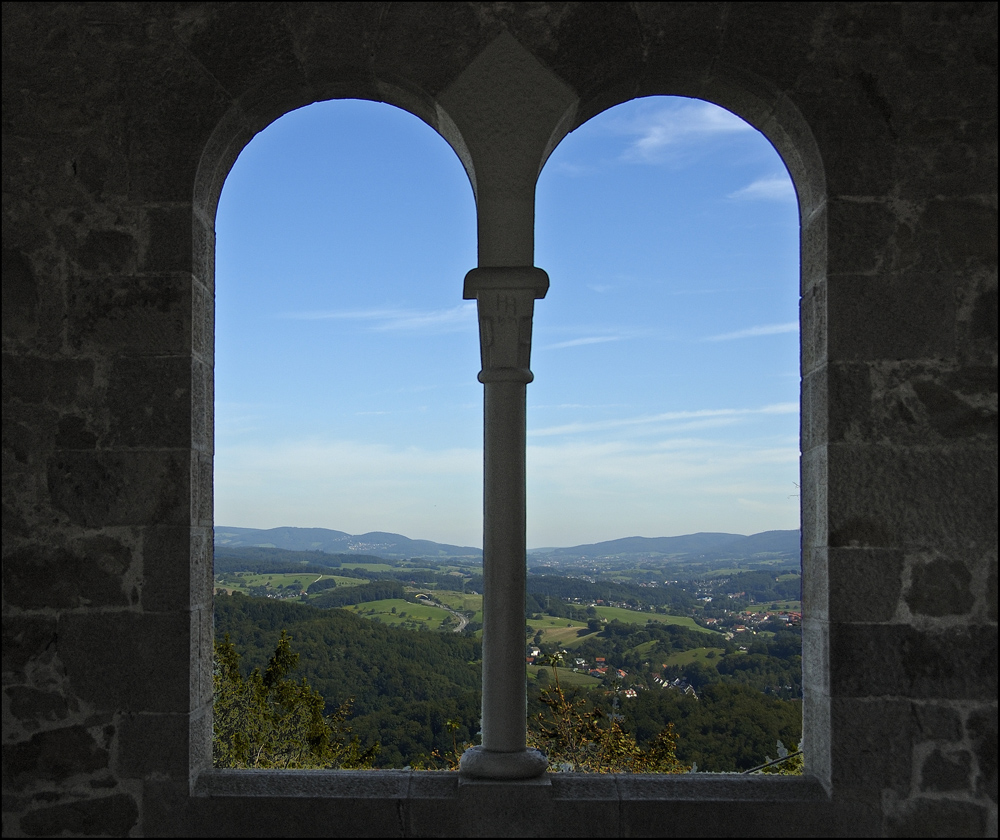 Ausblick von der Wachenburg,