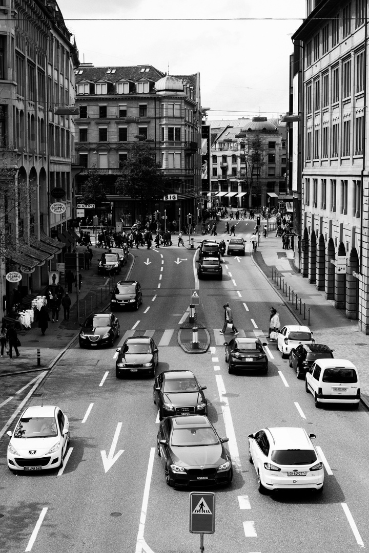 Ausblick von einer Brücke