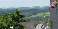 Ausblick von Hachenburg in den Westerwald 1