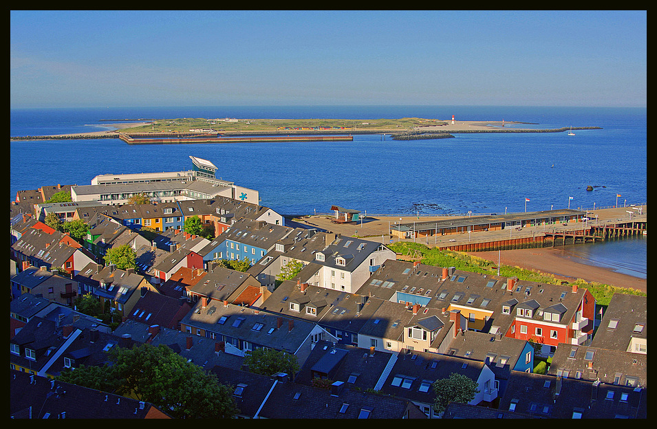 Ausblick von Helgoland