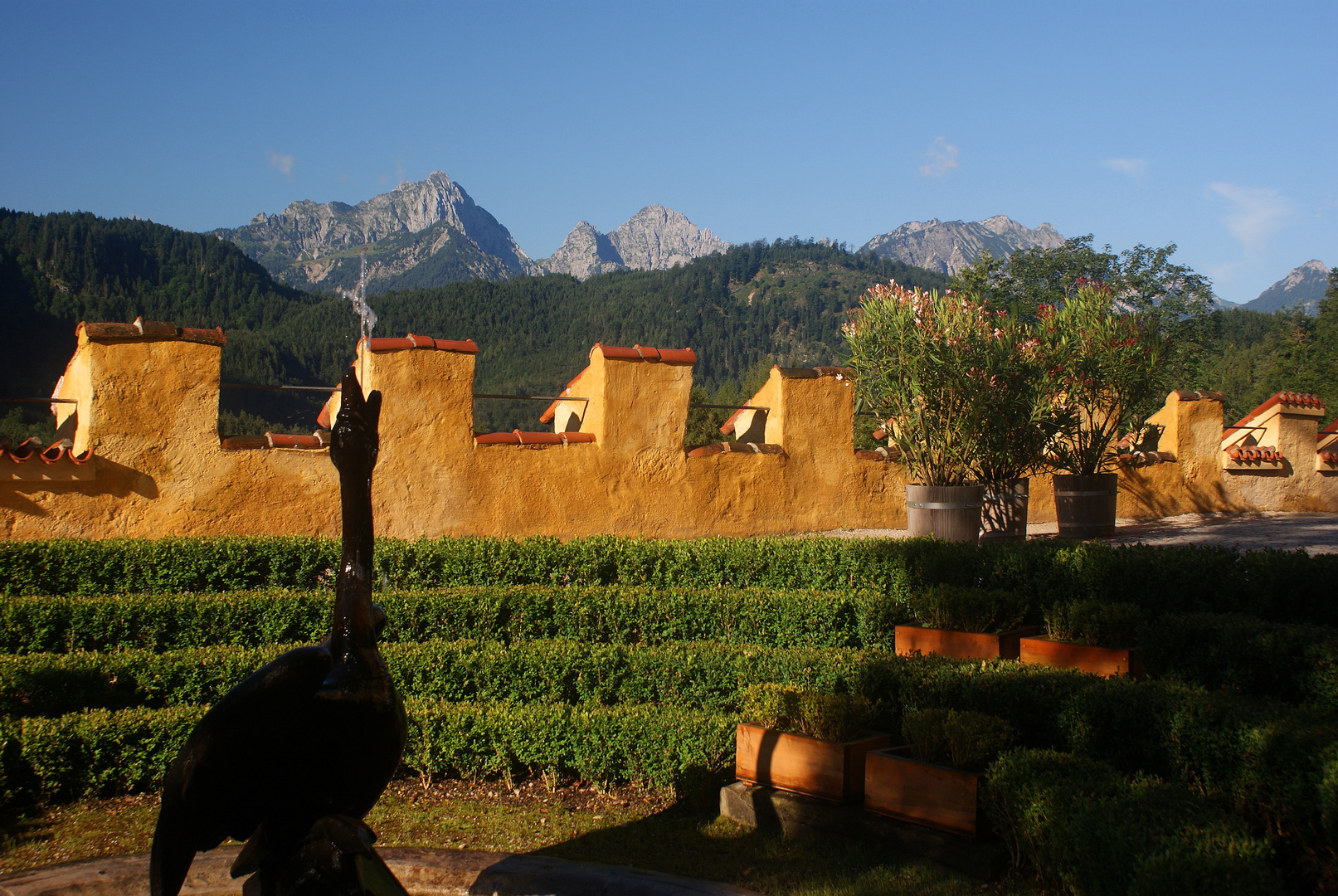 Ausblick von Hohenschwangau