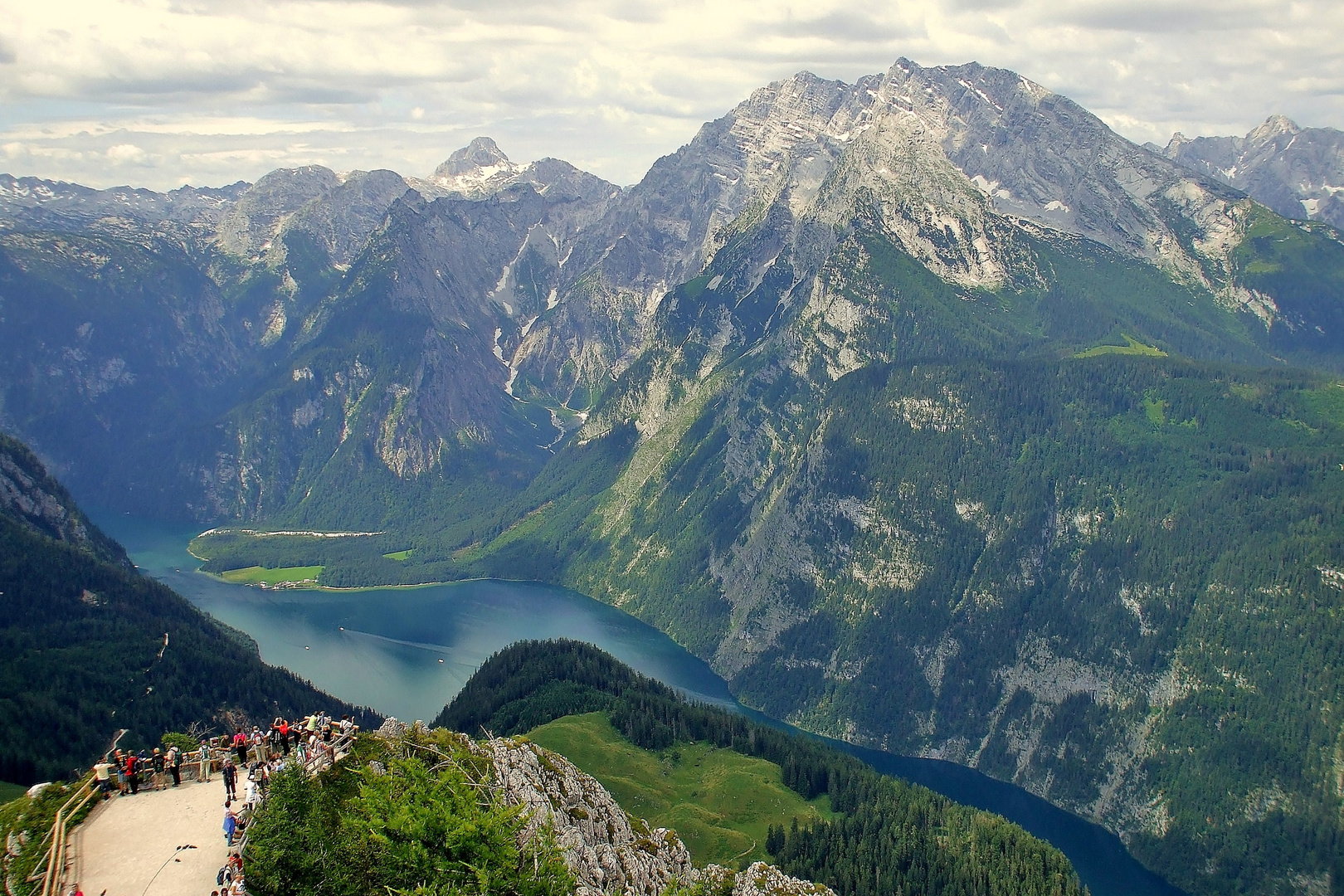 Ausblick von Jennergipfel