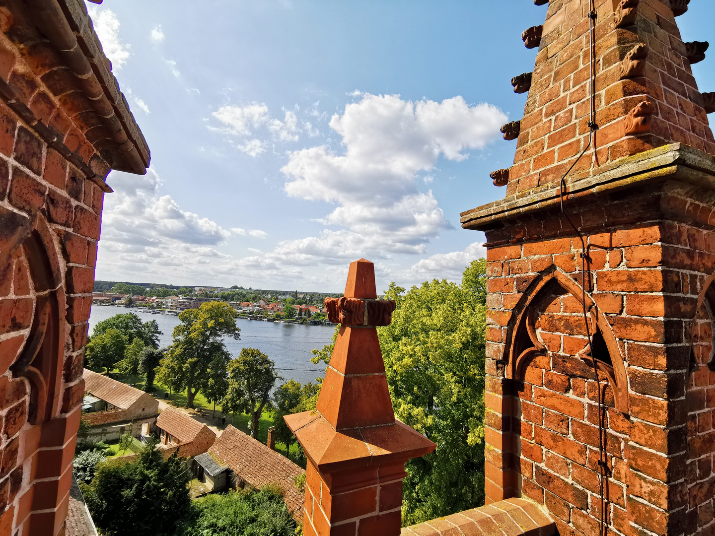 Ausblick von Kloster Malchow