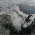 Ausblick von Machu Picchu