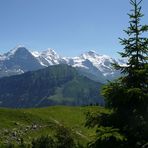 Ausblick von Schynige Platte (CH)