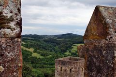 Ausblick von Turm der Kasselburg