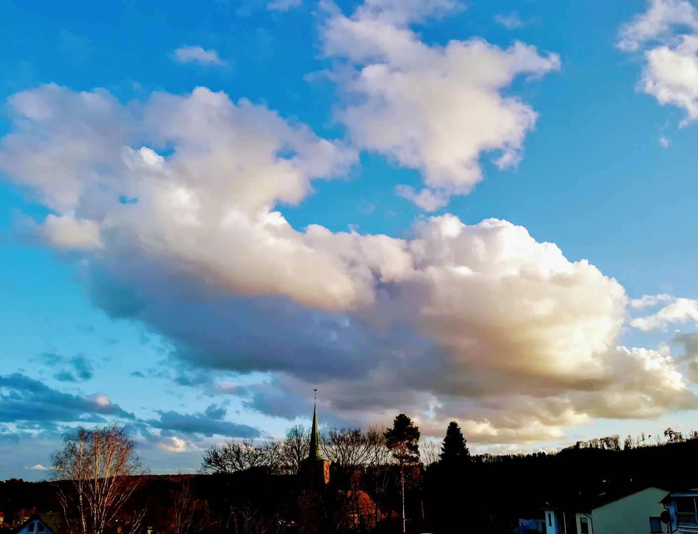 Ausblick von unserem Balkon