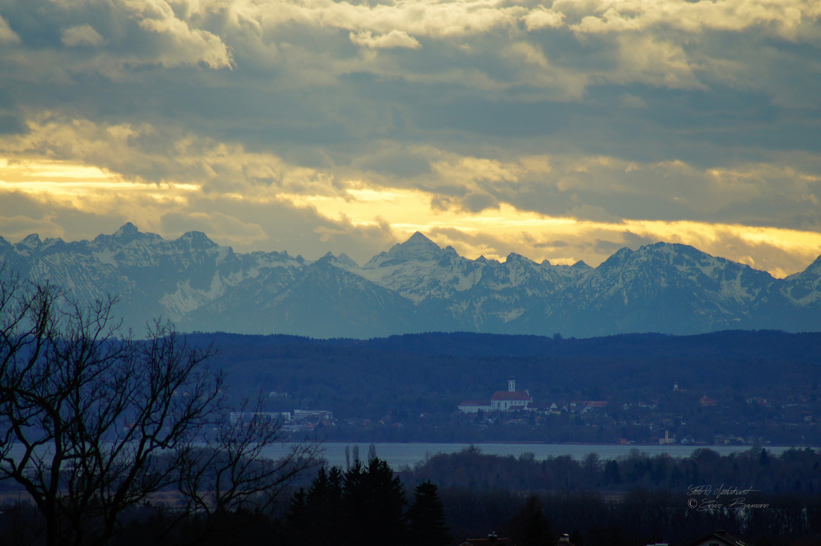 Ausblick, Weitsicht zum Ammersee